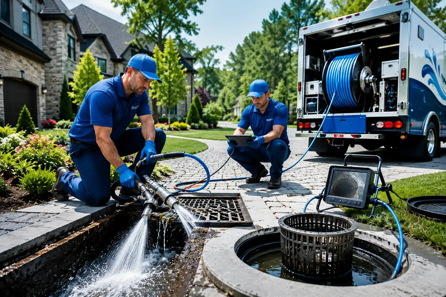 Local outdoor drain cleaning professionals in Cave Spring, GA